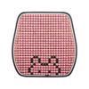 Cartoon Bear Wooden Bead Car & Office Cushion Set - 3-Piece, All-Season