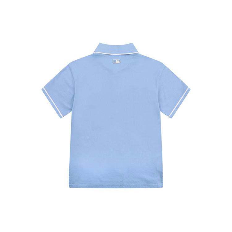 New MLB Los Angeles Dodgers SS21 Polo Shirt Unisex Sky Blue 31TSQ2131-07S