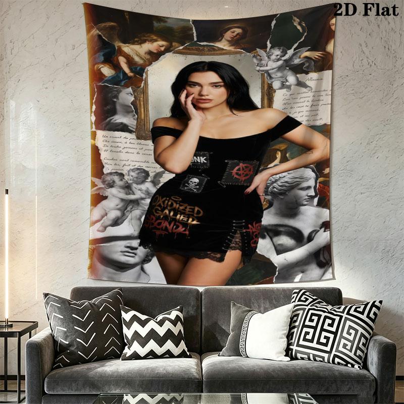 Rebel Star Wall Hanging Printed Fabric Blanket Decorative Tapestries for Bedroom Living Room Home Decor