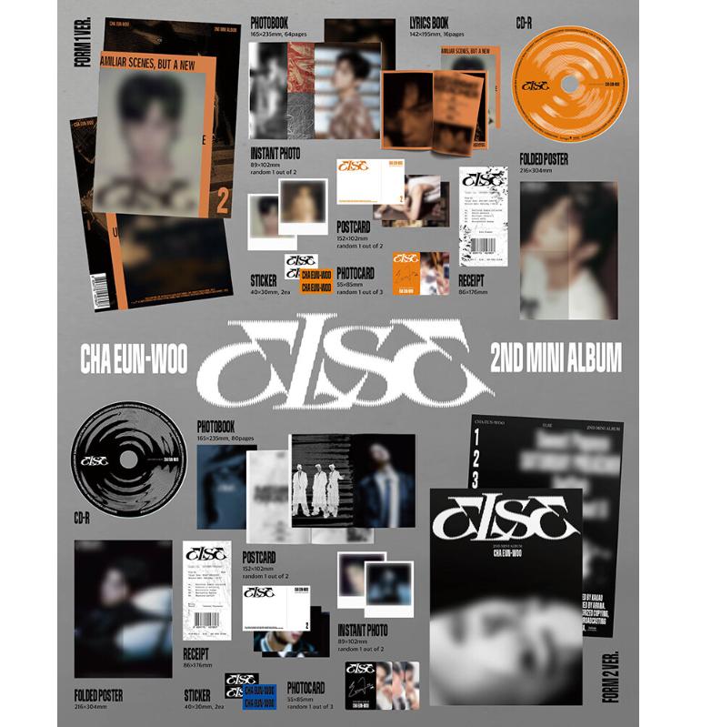 [PRE-ORDER] CHA EUN-WOO Mini 2nd Album ELSE