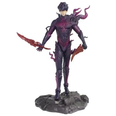 21cmsolo Leveling Animation Characters Cheng Xiaoyu Hunter Form Jeglite Knight Action Figure PVC Series Model Boycollectiongifts