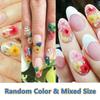 Handmade Manicure Accessories Nail Art Dried Flower 3D Nail Art Decorations DIY Nail Decals