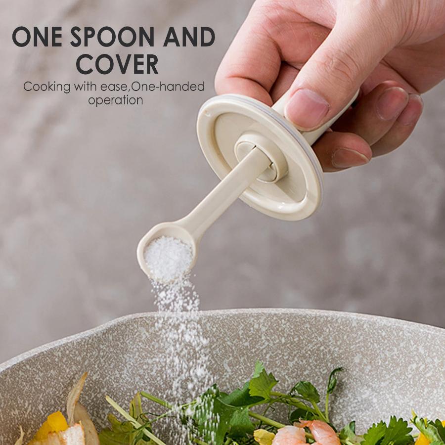 Telescopic Seasoning Bottle Household Kitchen Seasoning Box Sub-packed Salt and Monosodium Glutamate Storage Box Leak-proof