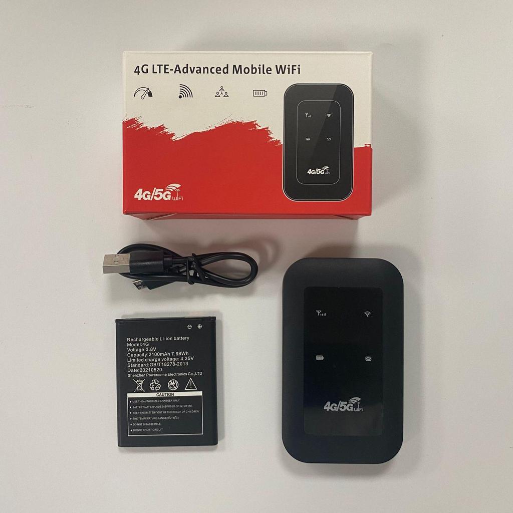 MF800 Portable 4G LTE WiFi Car Router - Black, H806 Model