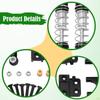 RC Metal Shock Absorber with Pull Rod Oil Filled Shocks DIY Accessories Easy To Install