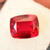 11x9mm PERFECT Cushion Cut Natural Red Ruby Loose Gemstone For Gifting