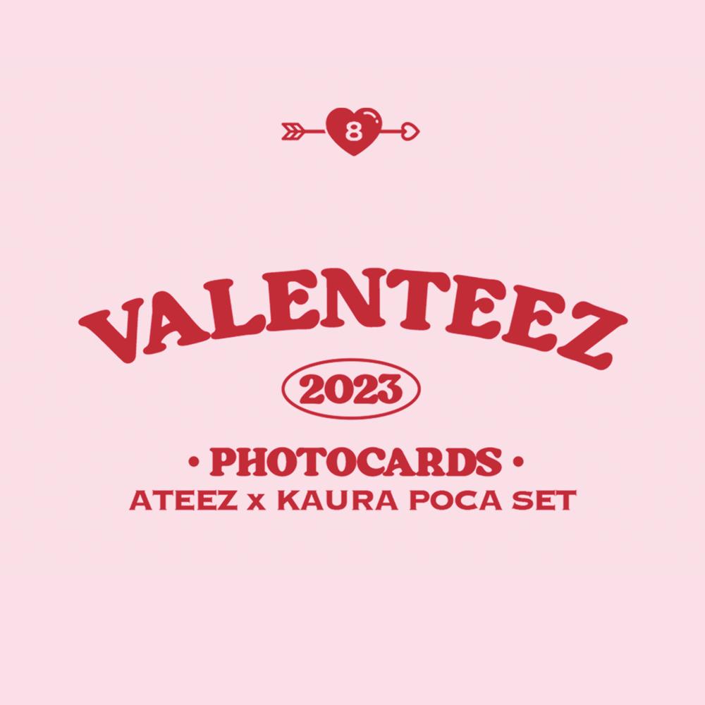 Ateez X Kaura Valenteez Photocard Set