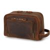 Vintage Leather Travel Storage Bag Men'S Mad Horse Leather Toilet Bag Women'S Cowhide Storage Cosmetic Bag