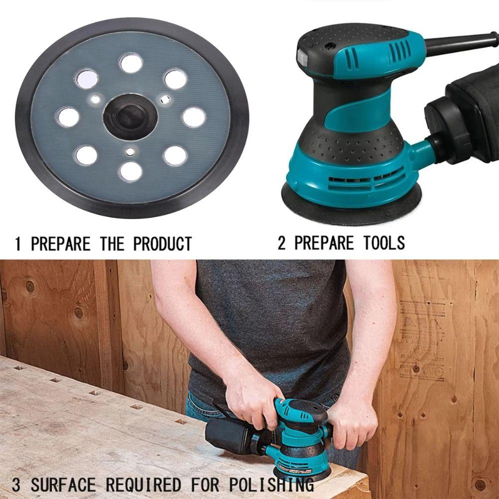 Lapping Plate Sanding Backing Plate Grinding Disc Sander Backing Pad  For Electric Grinder