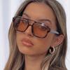 Trendy Stylish Retro Leopard Sunglasses Outdoor Leisure Trendy Women's Eyewear UV400 Shades for Women & Men