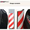 4 SZT Samochodowe Piankowe Znaki Ostrzegawcze Ochrona Zderzaka i Drzwi Ochraniacz Przed Zarysowaniami do Garażu Czerwono-Biały Znak Ostrzegawczy do Parkingu Samochodowego