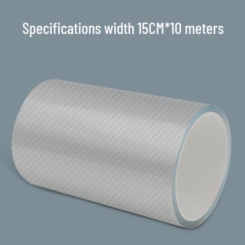 Universell gjennomsiktig karbonfiber bil dørterskelbeskytter og antikollisjonslist for velkomstpedal og bagasjerom