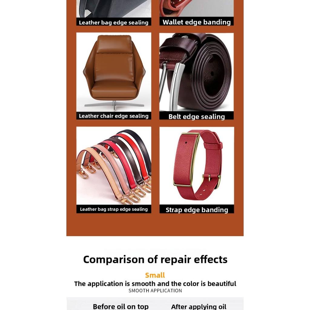 30g Nahaserva Õli - Parandab Kulumist, Koorumist ja Värvikadu - Sobib Kottidele, Kingadele, Jakkidele, Diivanitele ja Kõikidele Nahktoodetele