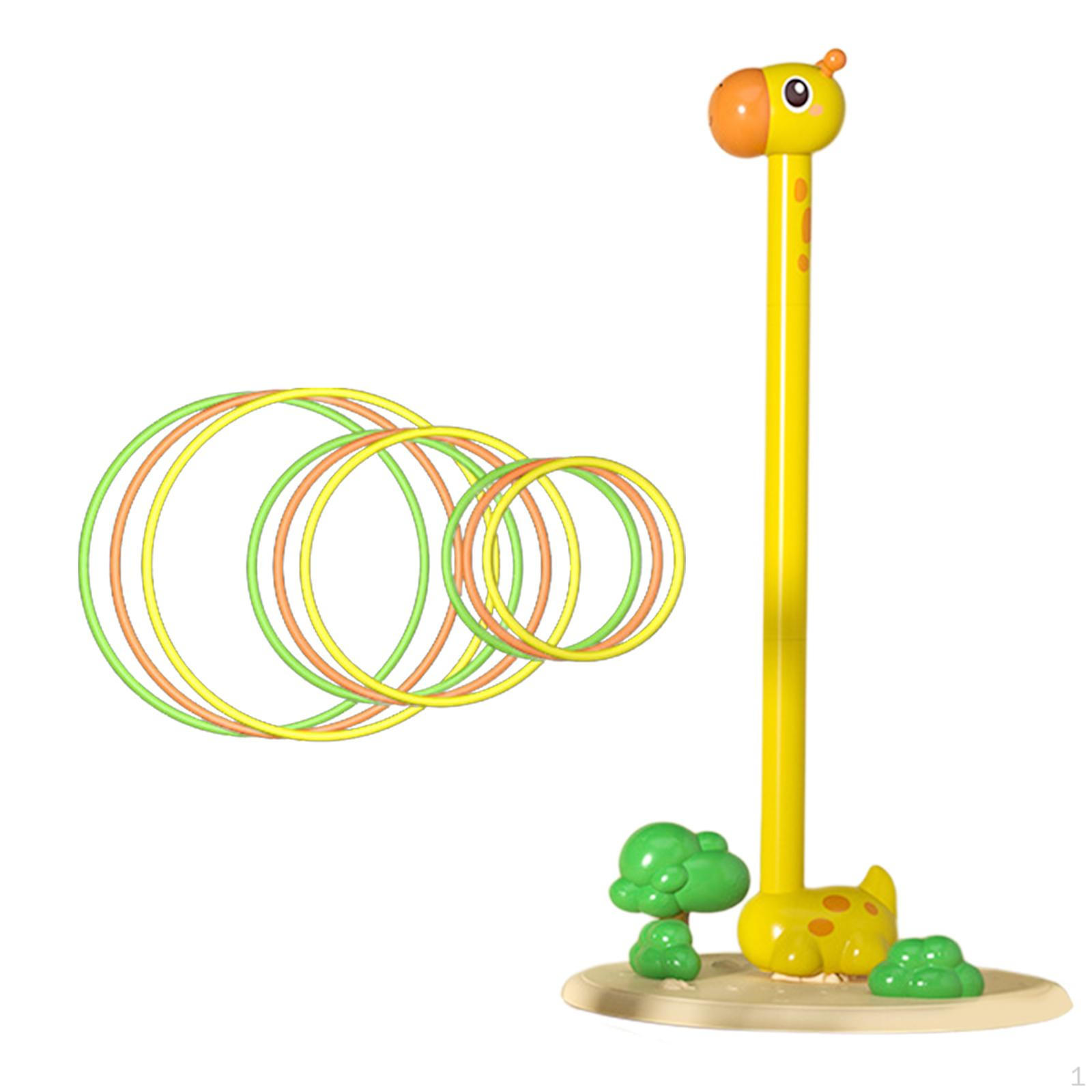 

Animal Rings Toss Game Outdoor Games for Kids ,Carnival Throwing Games, Outside deer