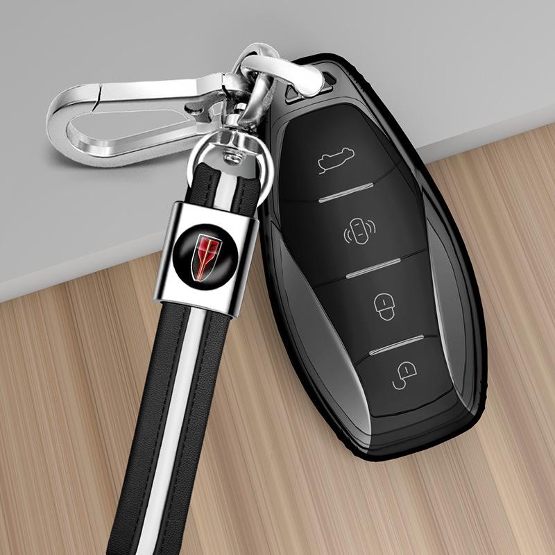 Schlüsseletui für Hongqi HS5/HS7 - Transparente Hülle und Tasche für Männer und Frauen (2022)