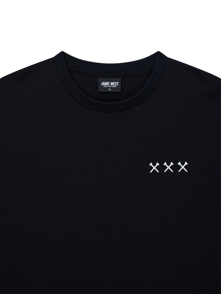 Jeimiweseuteu Transcendence Washed T-Shirt (Black)