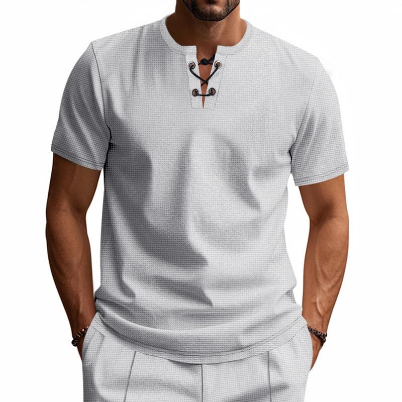 Men's T-shirt Summer Breathable Simple Casual Men's Short-sleeved Top
