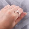 Korean Trendy Handmade Rhinestone Zircon Ball Bead Rings Fashion Jewelry Pearl Rings Finger Ring