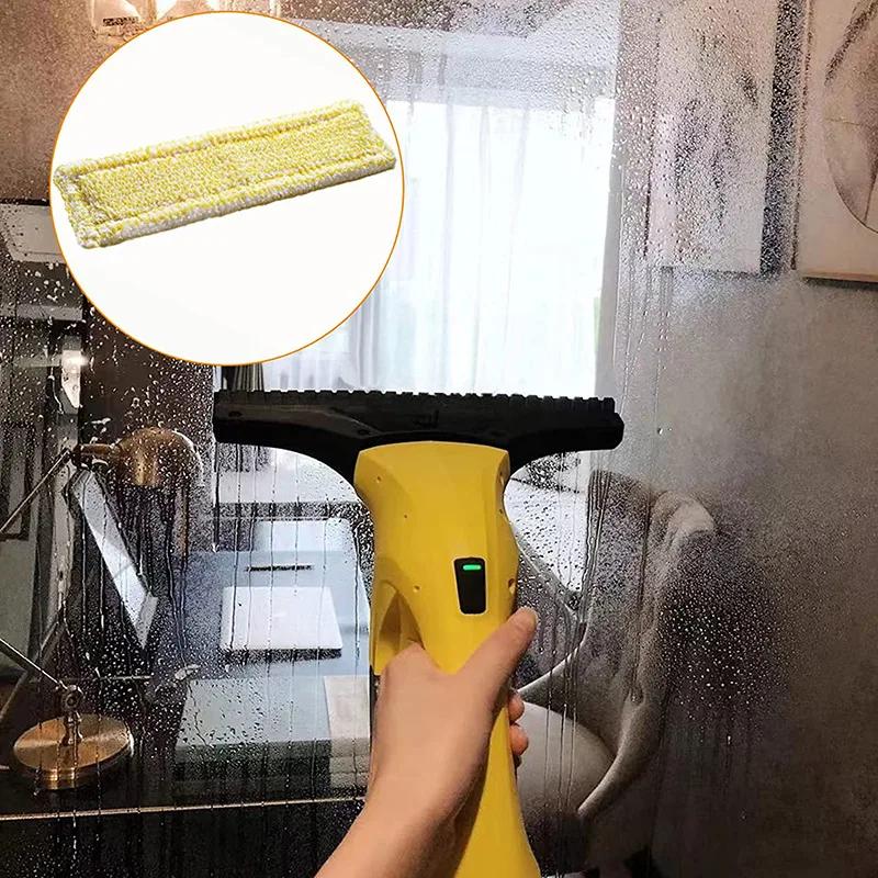 Mop Cloth For Karcher WV2 WV5 Window Vacuum Cleaner Washable Spare Parts Glass Clean Up Mop Rags Household Wipe Window Cleaner