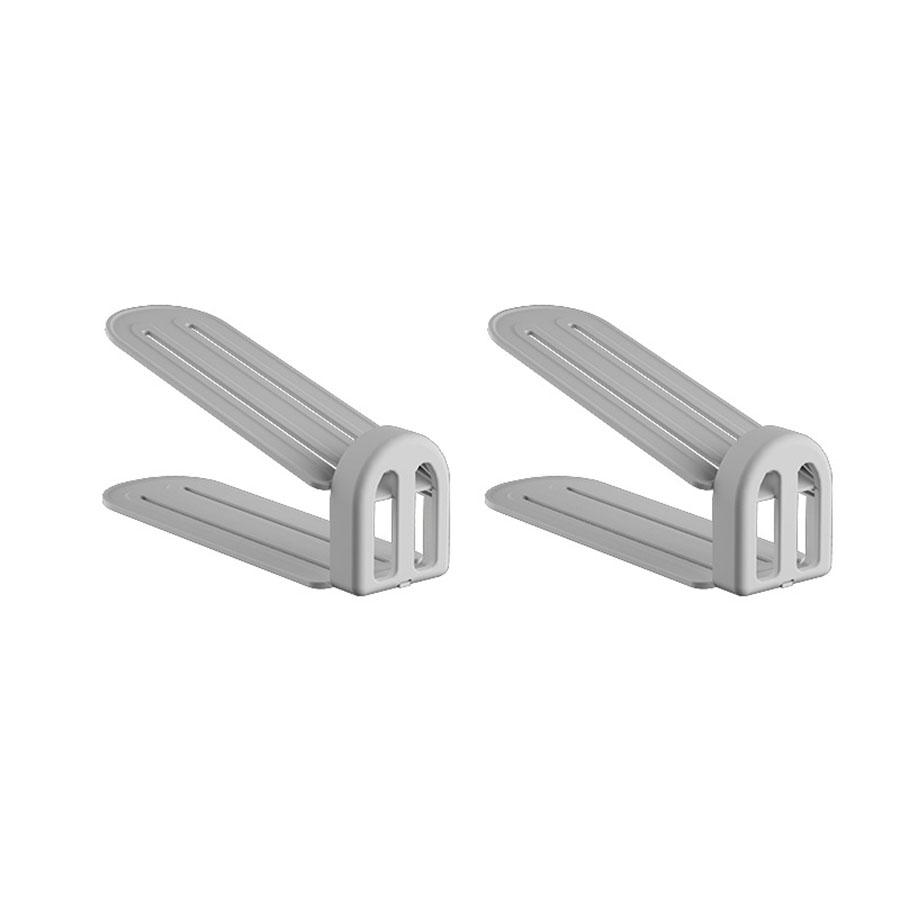 

2pcs Home Doorway New Multi-Layer Shoe Cabinet Storage Organizer Shoe Rack Foldable Slippers Space-Saving белый