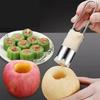 Outil en Acier Inoxydable pour Retirer le Cœur des Fruits et Légumes - Pomme Poire Poivrons Dénoyauteur Extracteur Gadget de Cuisine Polyvalent