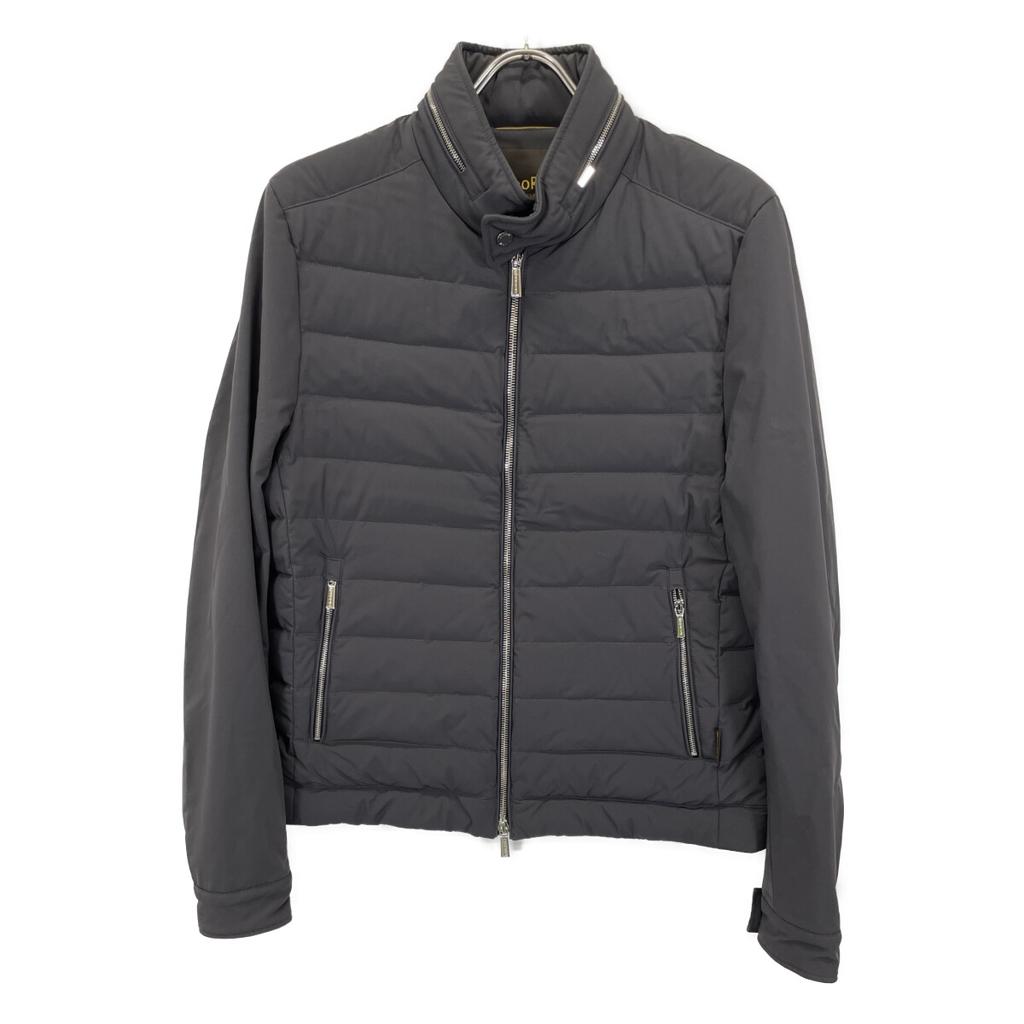 MOORER Black FILIPPO-KN Blouson Jacket Brown 48Used