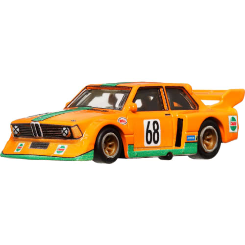 Hot Wheels Car Culture Race Day BMW 320 Group 5 Vehicle Toy Diecast Car for Ages 3 and Up, Orange, HRV94