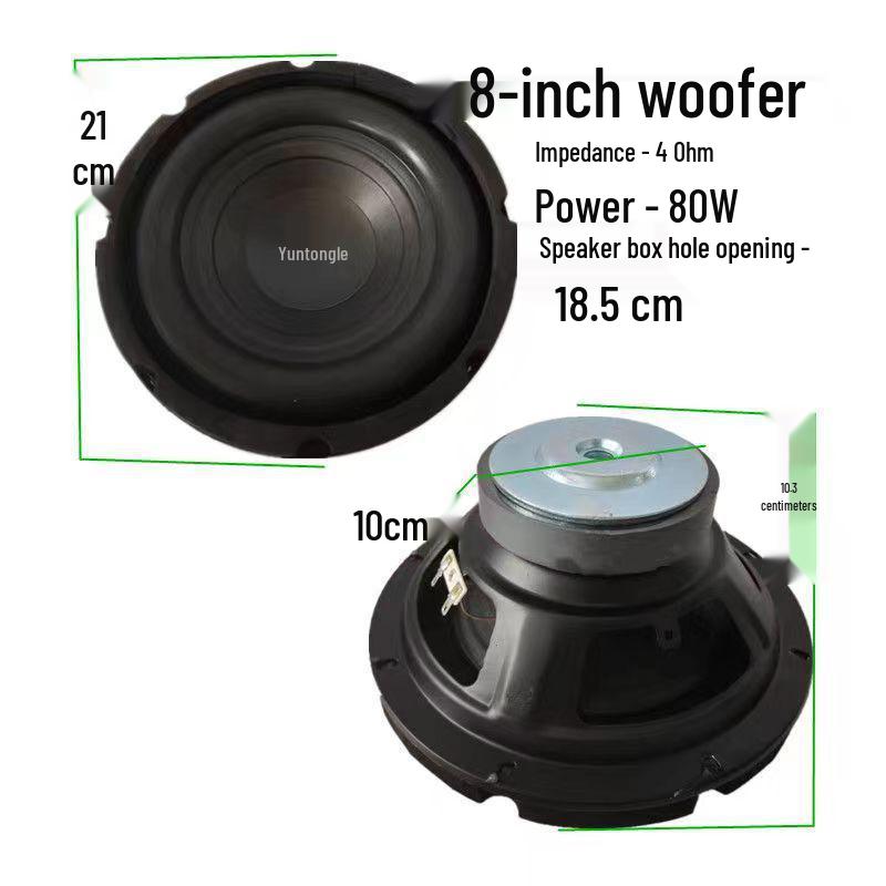 3-12 inch Full-Range Midrange Bass Speaker with Heavy Bass Aluminum Frame