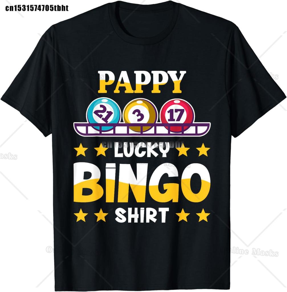 Crazy Bingo Lady Shirt Funny Lucky Bingo Shirt Player Hobby Gambling Bingo Queen TShirt Fashion Street Cotton Tops Tees
