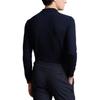 Polo Ralph Lauren Einfarbiges Logo Gestrickter Pullover Herrenpullover Hunter-Tiefblau MNPOSWE16821901-400