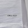Jordan T Shirts Men's White Crew Neck Moderate Straight Fit DX9602-100
