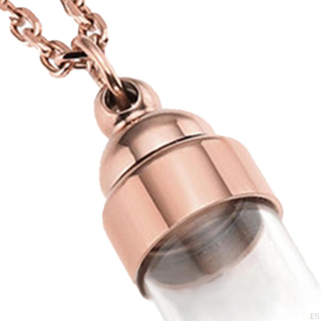 Fashion Cremation Pendant Necklace Perfume Container Jewelry for Girls Boys