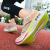Running shoes new men's and women's mesh surface breathable light anti-slip cushioned rebound thin college sports shoes