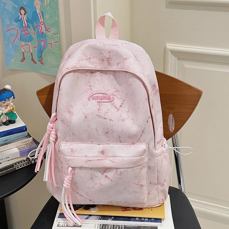 

Вместительная повседневная сумка женская новая в студенческом стиле свежий рюкзак универсальный студенческий школьный рюкзак