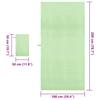 Sports Towel Set 2 pcs Green Fabric
