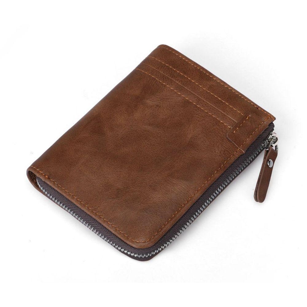 Bag ID Credit Card Holder Business Card Case Money Clips Male Purses Men Wallet Short Coin Purse