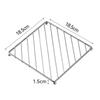 Stainless Steel Round Square Placemat Pan Pot Mat Holder Stand  Placemats Cookware Mats Drink Coasters Kitchen Tools Placemat