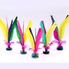 High-Quality Colorful Jianzi for Students and Children – Durable, Non-Shedding Feather Shuttlecock