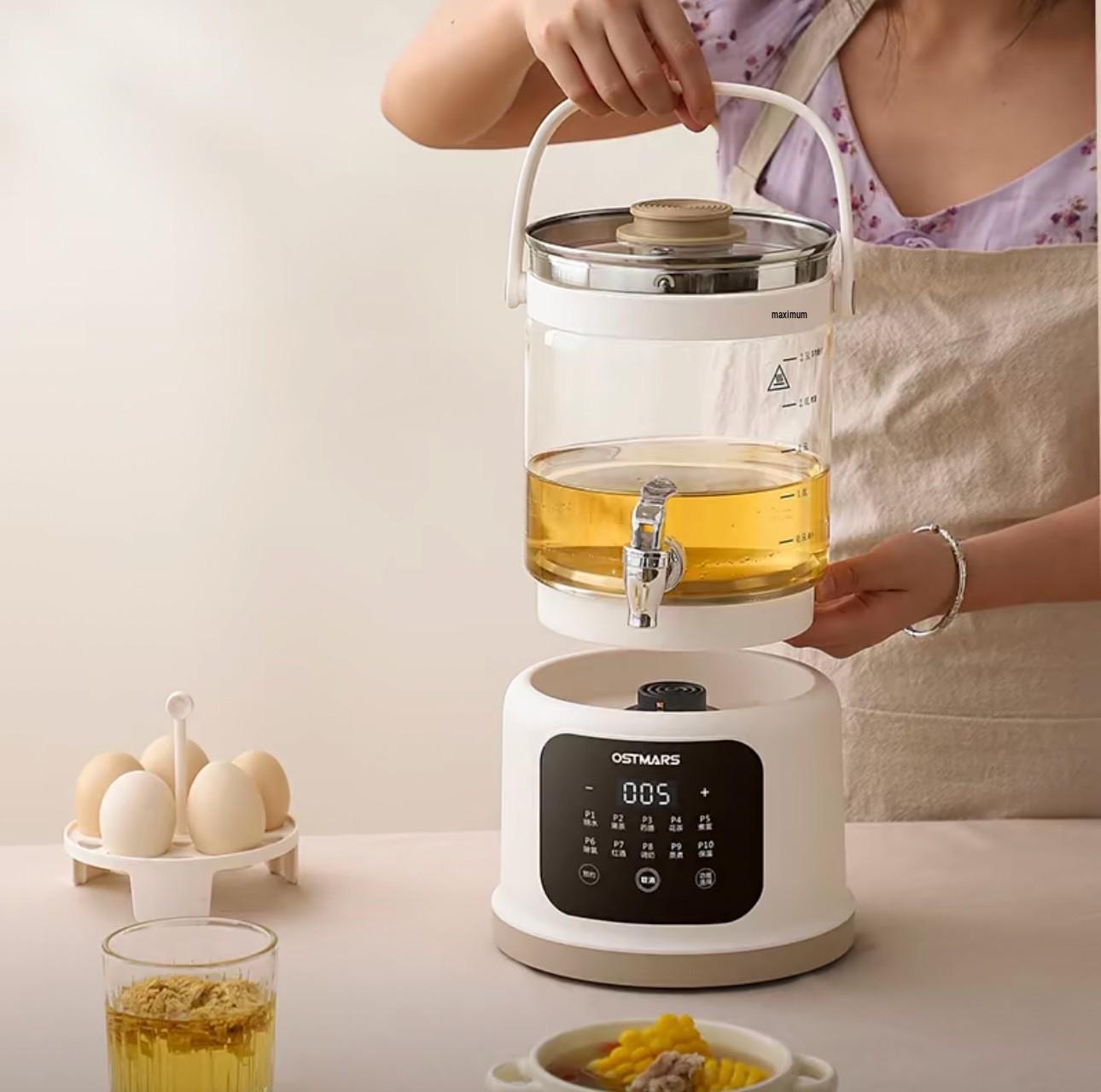 Многофункциональный умный термостат-чайник большой емкости для фруктового вина, чая и многого другого