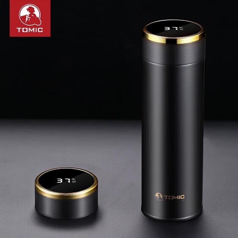 TOMIC Smart Temperature Display 316 Stainless Steel Insulated Tea Mug