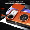 KEYSION Magnetic Phone Case for Huawei Nova 15 Pro Slide Camera Lens Protection Upright Kickstand 360° Ring Shockproof Back Cover