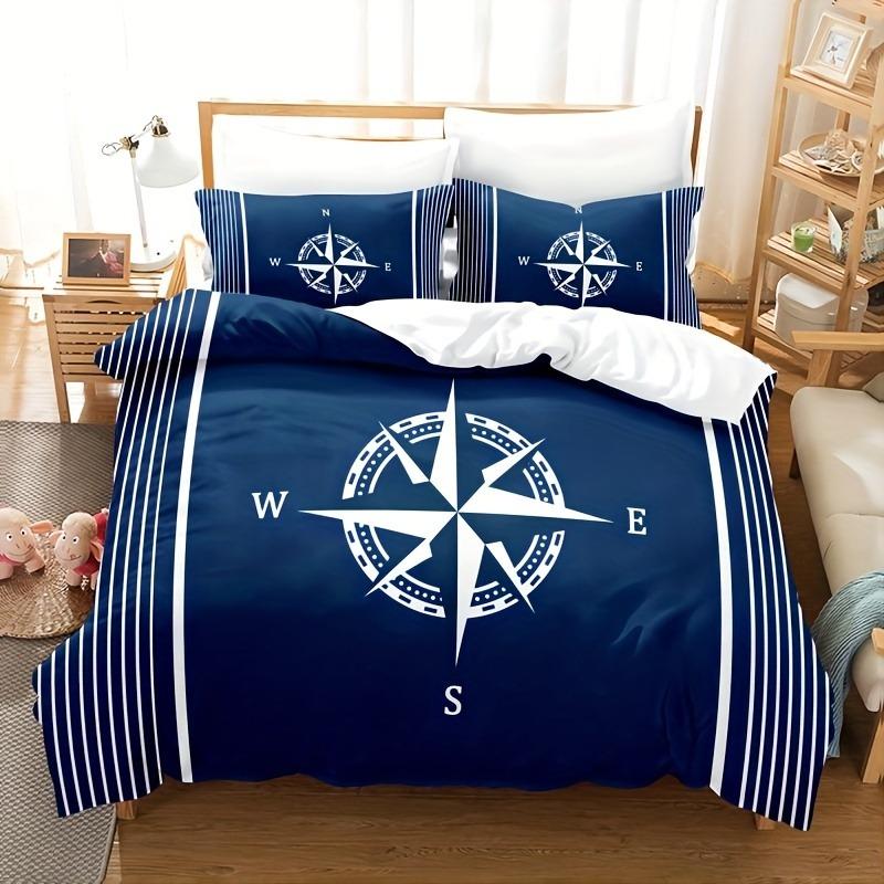 

Custom-designed Anime Bedding Set Duvet Cover 1009 Polyester Suitable For Children And Adults 3-Piece Set 135x200cm
