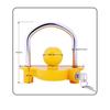 1 Set 2-5/16 Inch Adjustable Anti-Theft Coupler Lock Heavy Duty Trailer Hitch Lock U-Shape Ball Security For Tow Receiver