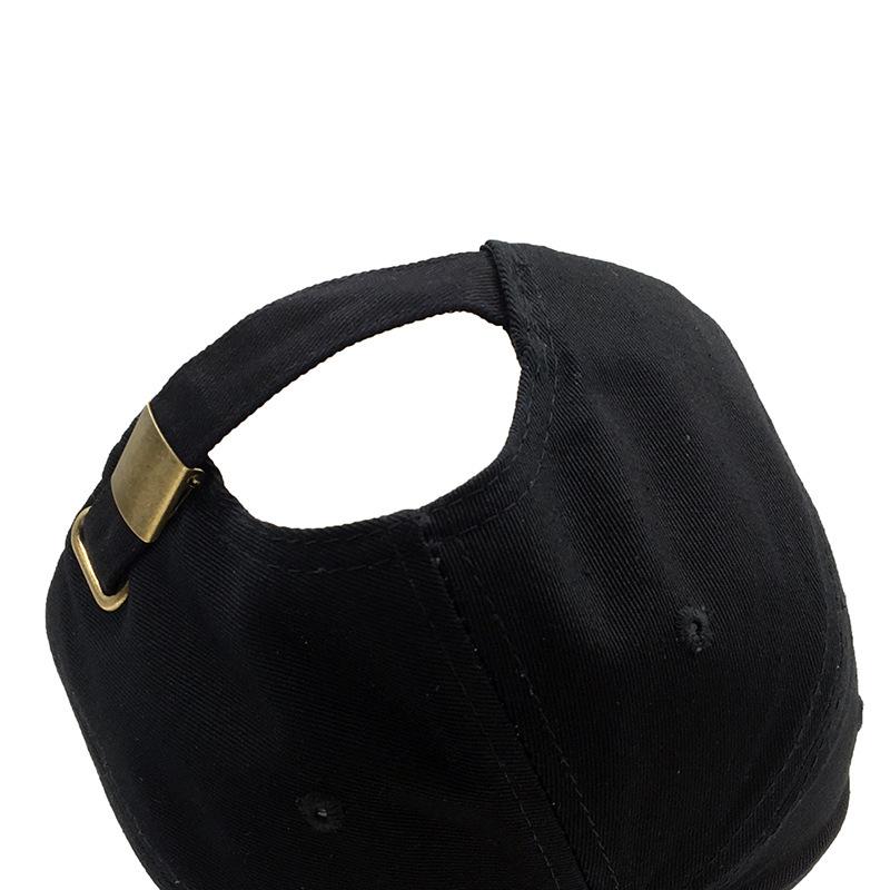 Spring And Summer Solid Color Light Board Pure Cotton Baseball Cap Can Be Added Embroidered Cap Men'S And Women'S Sports Hat Sun Hat