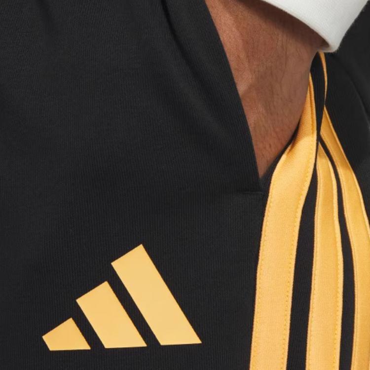 adidas Série Sports Lifestyle Pohodlný Měkký Šetrný k pokožce Prodyšný Ležérní Sportovní Oblek Unisex Sportovní Oblek Černá Han-Jade-Bílá JZ0106