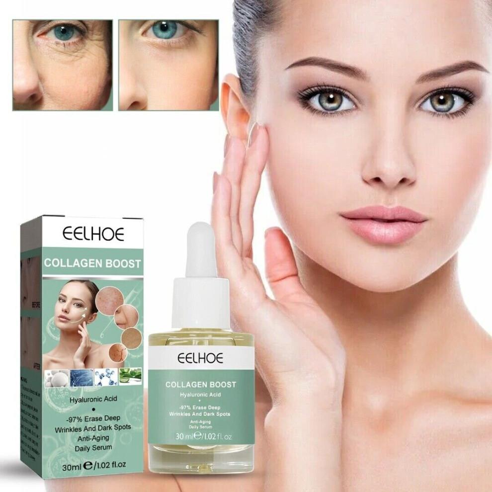 FLEMYE REN Advanced Collagen Boost Anti-Aging Serum Reduziert Falten im Gesicht