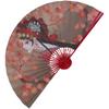 Big Hanging Fan Suitable for Background Fashion Chinese Style Peking Opera Huadan Restaurant Bar Stage Decorative Painting Retro