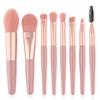 Voyage 10-teiliges tragbares weiches Make-up-Pinsel-Set, Lidschatten, Foundation, Puder, Wimpern, Lippen, Concealer, Rouge, Make-up-Pinsel-Set