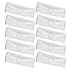 10Pcs Chair Sash Washable Elastic Chair Cover Band Decoration Set for Wedding Party Banquet
