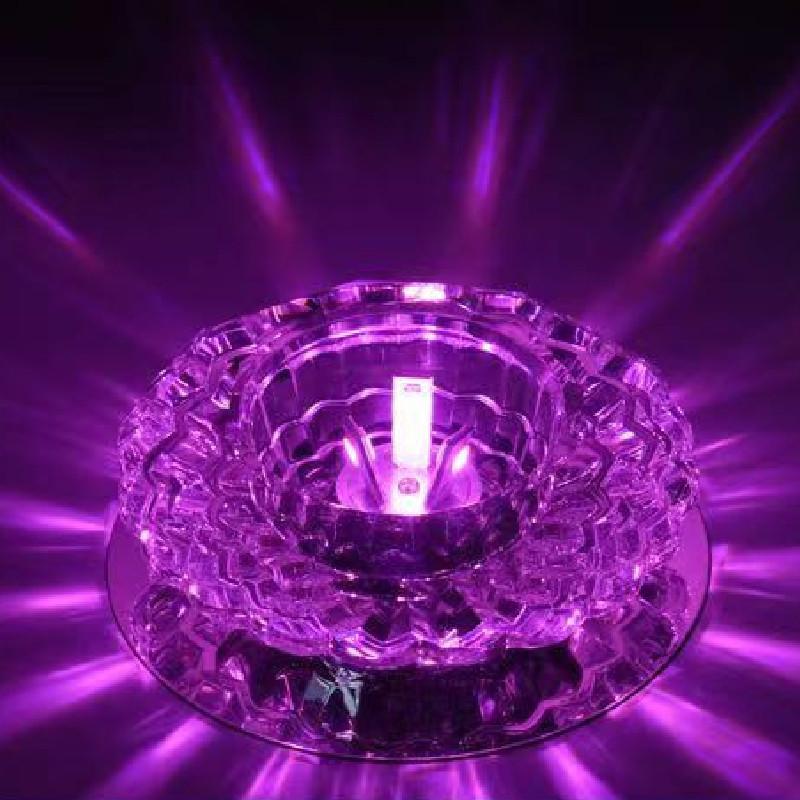 Stunning Crystal Led Recessed Downlight For Living Room Modern Ceiling Light Fixture